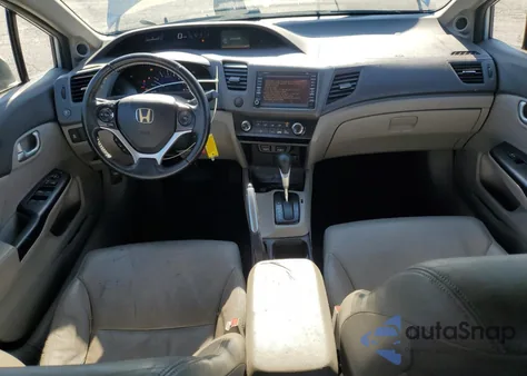 2012 Honda Civic Exl from USA, damaged, VIN 19XFB2F93CE044978